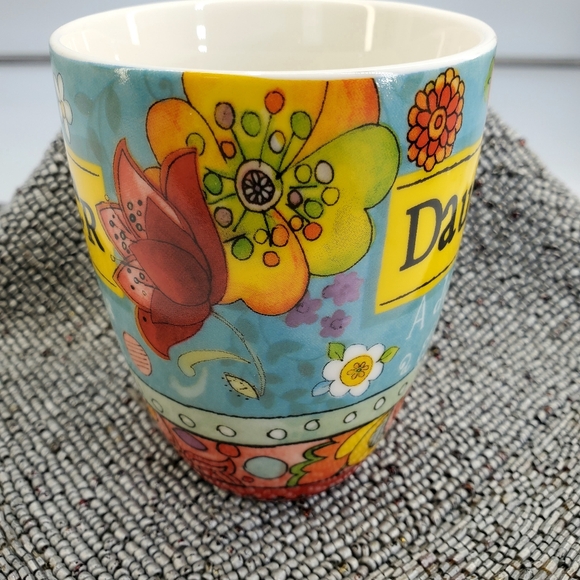 SUE ZIPKIN Ceramic DAUGHTER Coffee Mug A Daughter Is A Gift Of Love (C22) - Picture 7 of 9